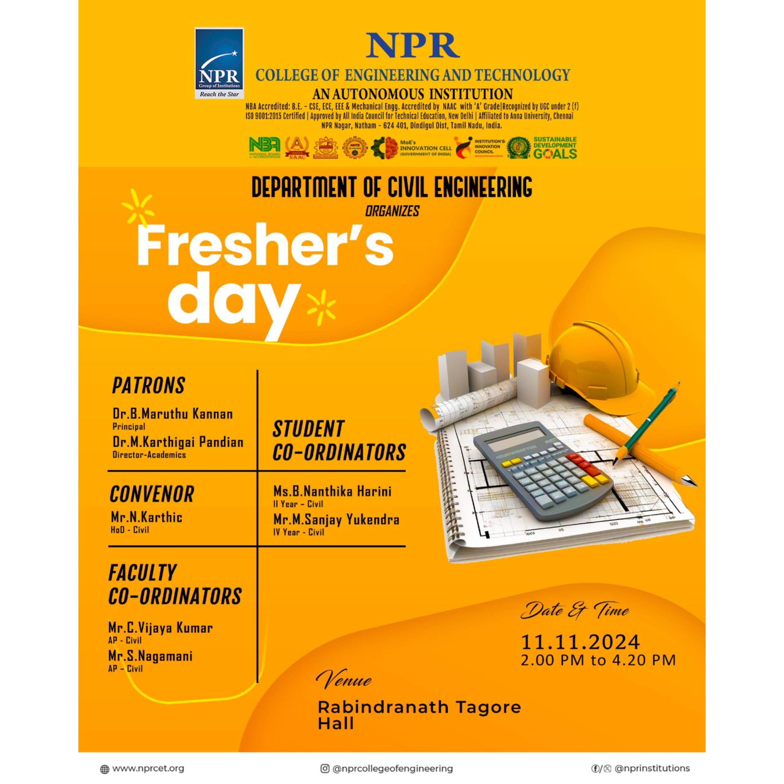 Freshers Day