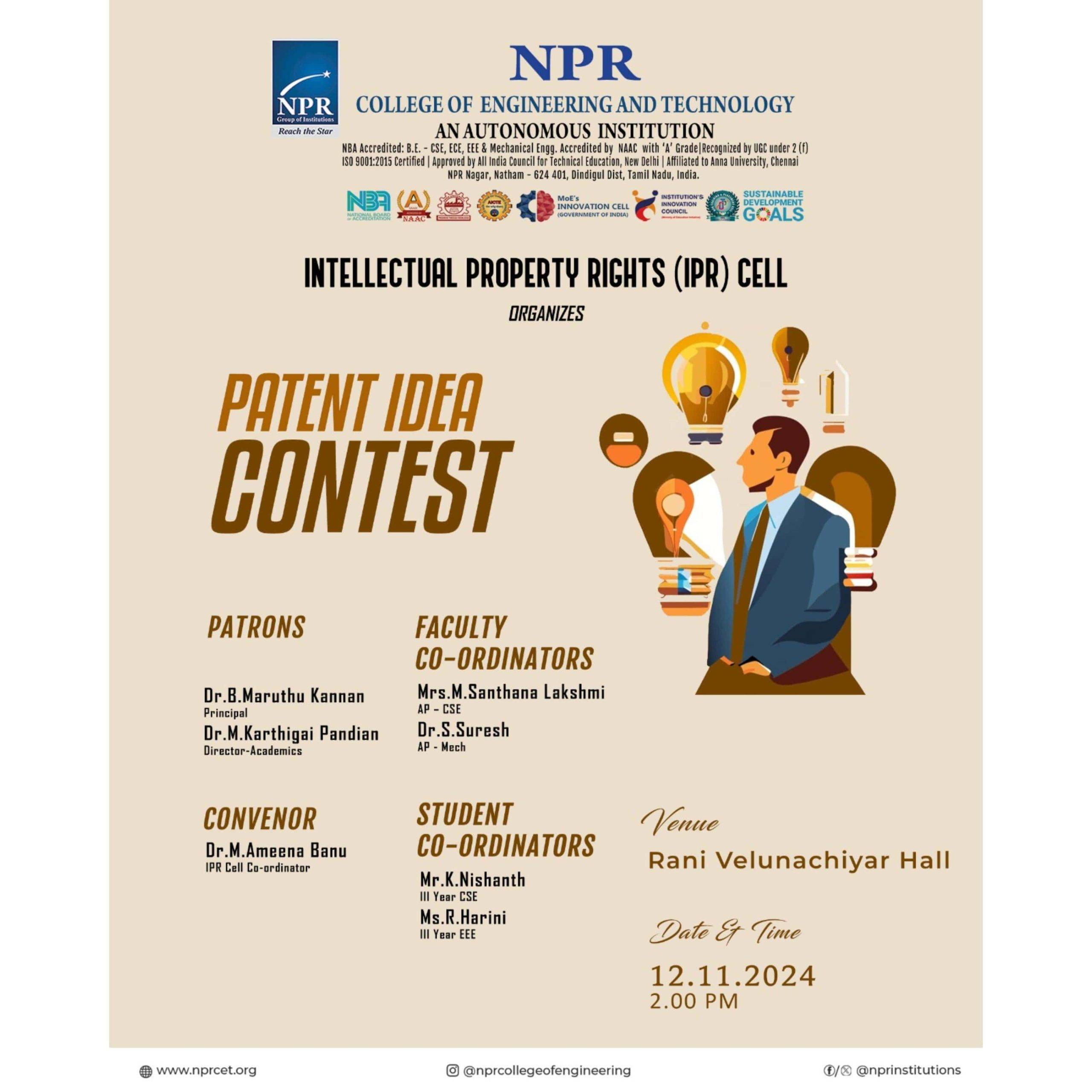 Patent Idea Contest